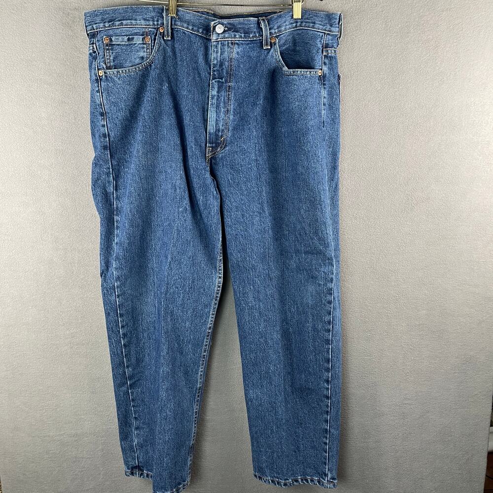 Levi 550 Medium Wash Men's Blue Jeans 44 x 30